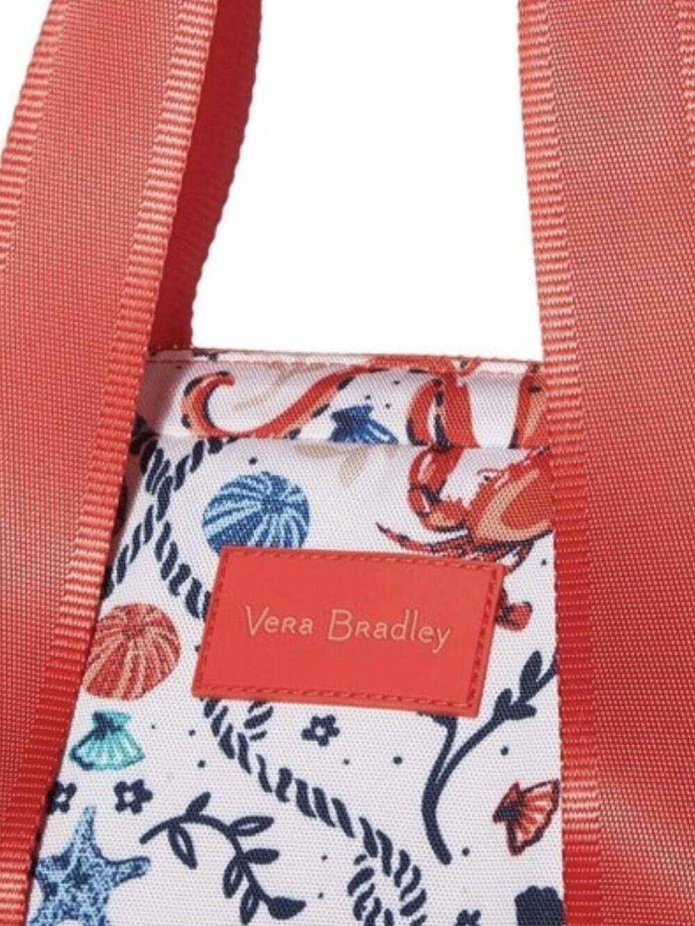 Vera Bradley ReActive Insulated Cooler Backpack Sea Life Beach Picnic Travel - Picture 5 of 6